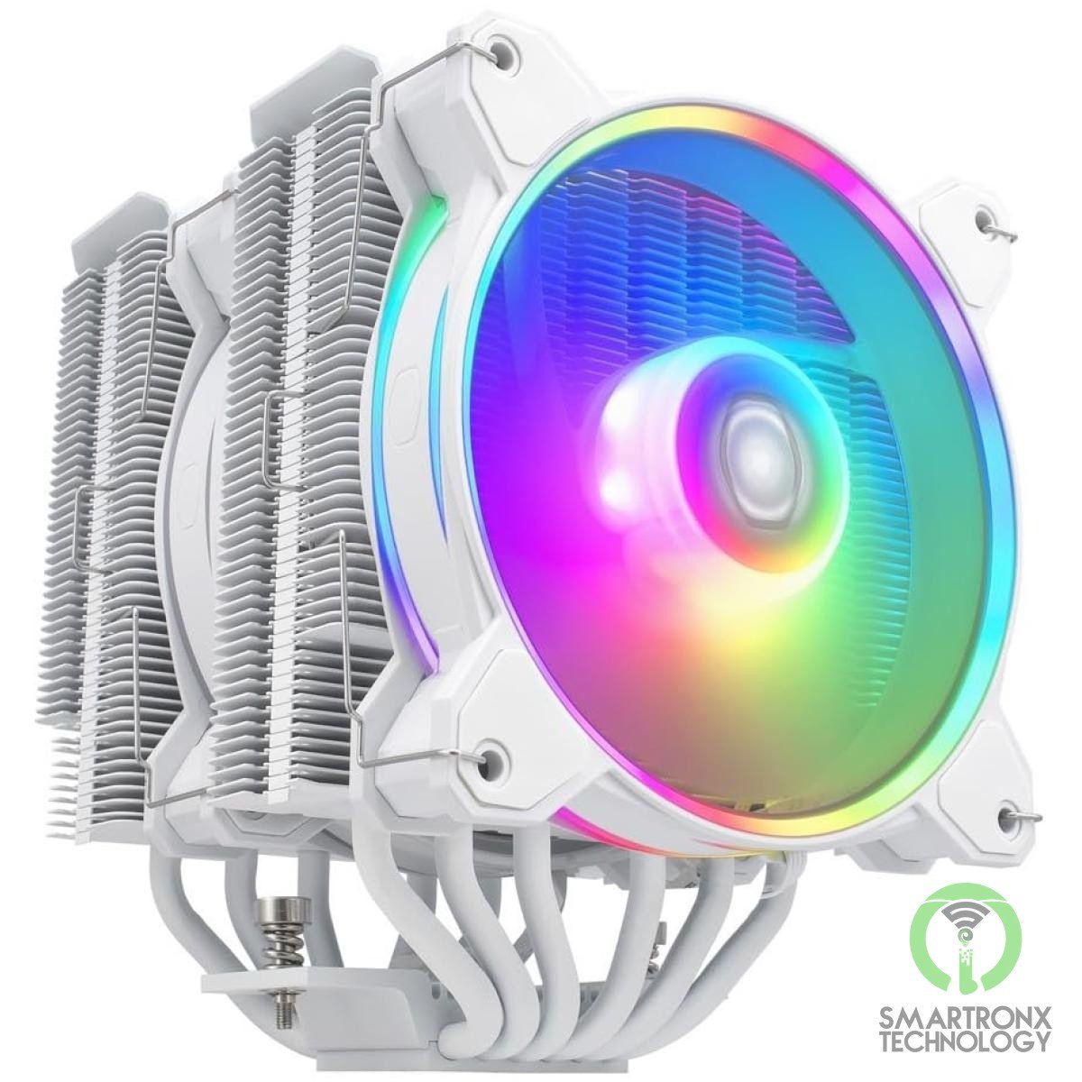 Cooler Master Hyper 622 Halo Dual Tower Air Cooler Halo² Fan Dual Loop ARGB Alum