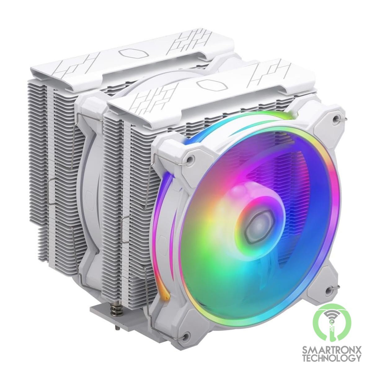 Cooler Master Hyper 622 Halo Dual Tower Air Cooler Halo² Fan Dual Loop ARGB Alum