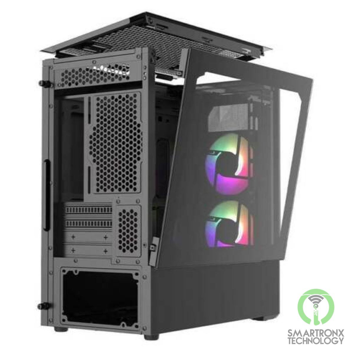 COOLER MASTER MasterBox TD300 Mesh Black Mini Tower Tempered Glass Gaming Case w