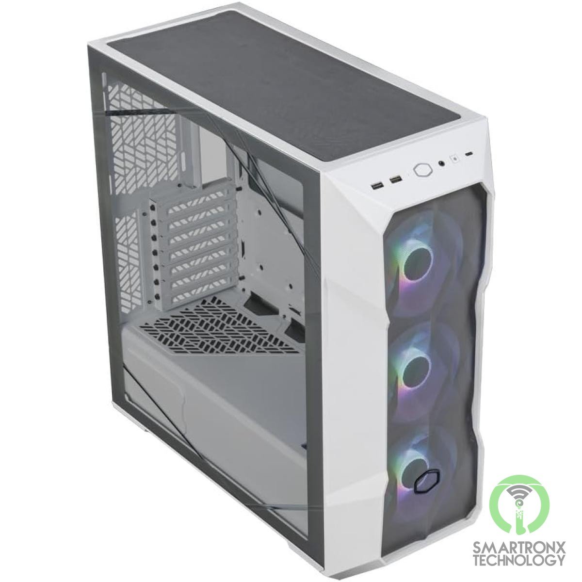 COOLER MASTER MASTERBOX TD500 MESH V2 (White) ARGB Mid Tower Tempered Glass Gami
