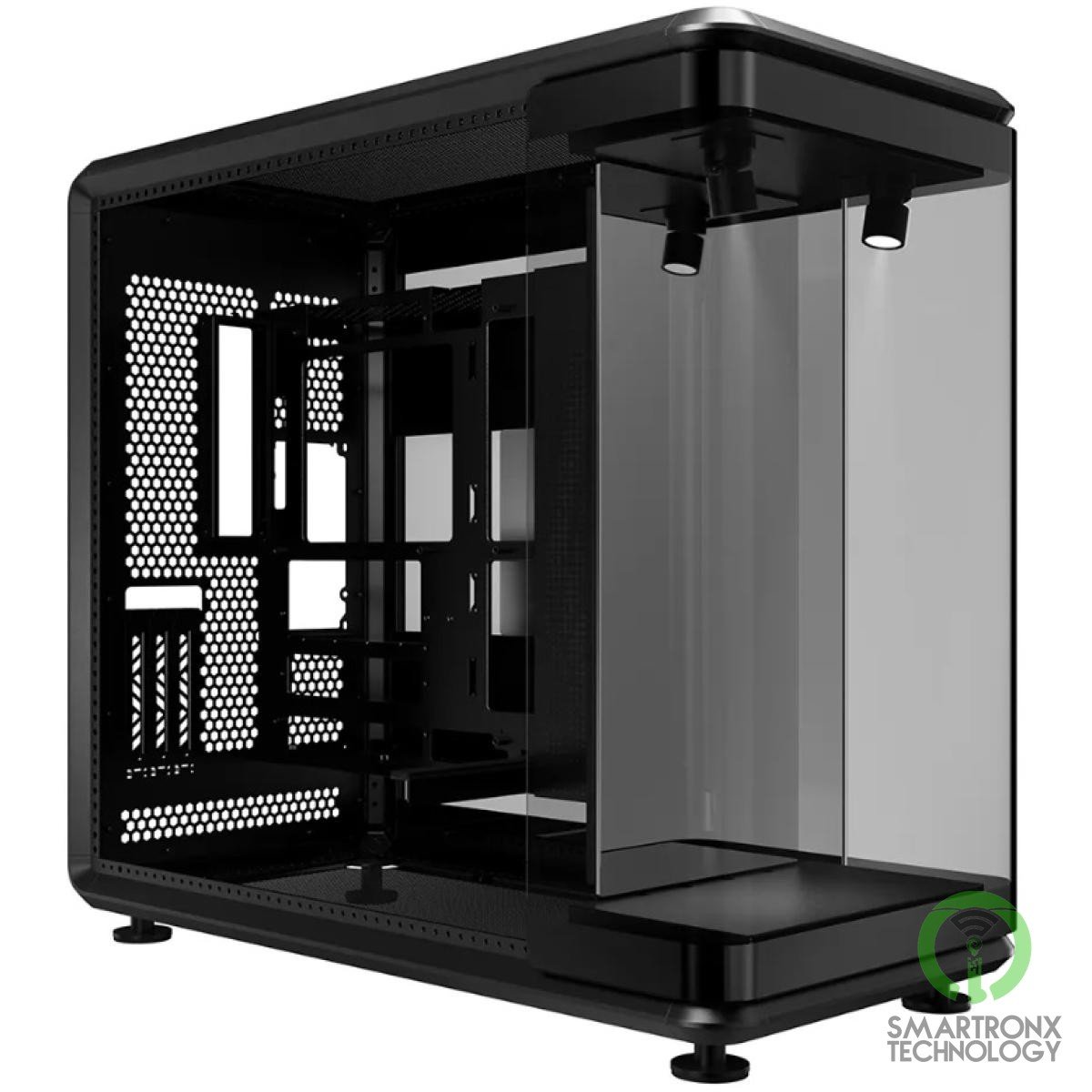 Cooler Master MASTERFRAME 360 PANORAMA (Black) Dual Chamber Panoramic ATX Mid To