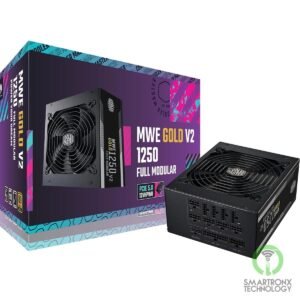 Cooler Master MWE Gold 1250 V2 ATX3.0 Fully Modular 1250W 80+ Gold Quiet 140mm F