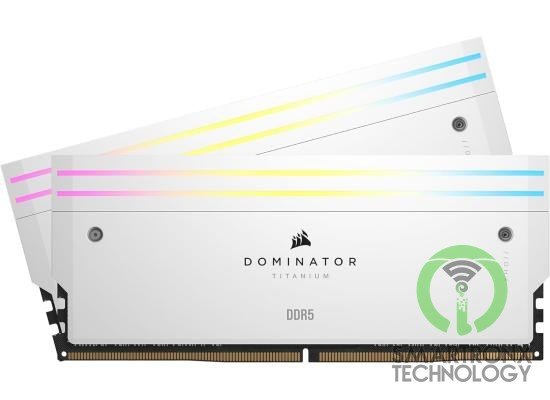 CORSAIR DOMINATOR TITANIUM RGB 48GB (2x24GB) DDR5 RAM 7200MT/s CL36 Memory Kit —