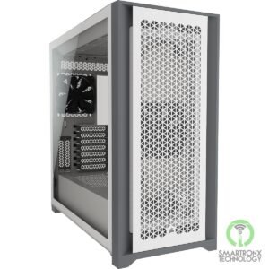 Corsair iCUE 5000D AIRFLOW Tempered Glass Mid-Tower ATX Gaming Case, High-Airflo