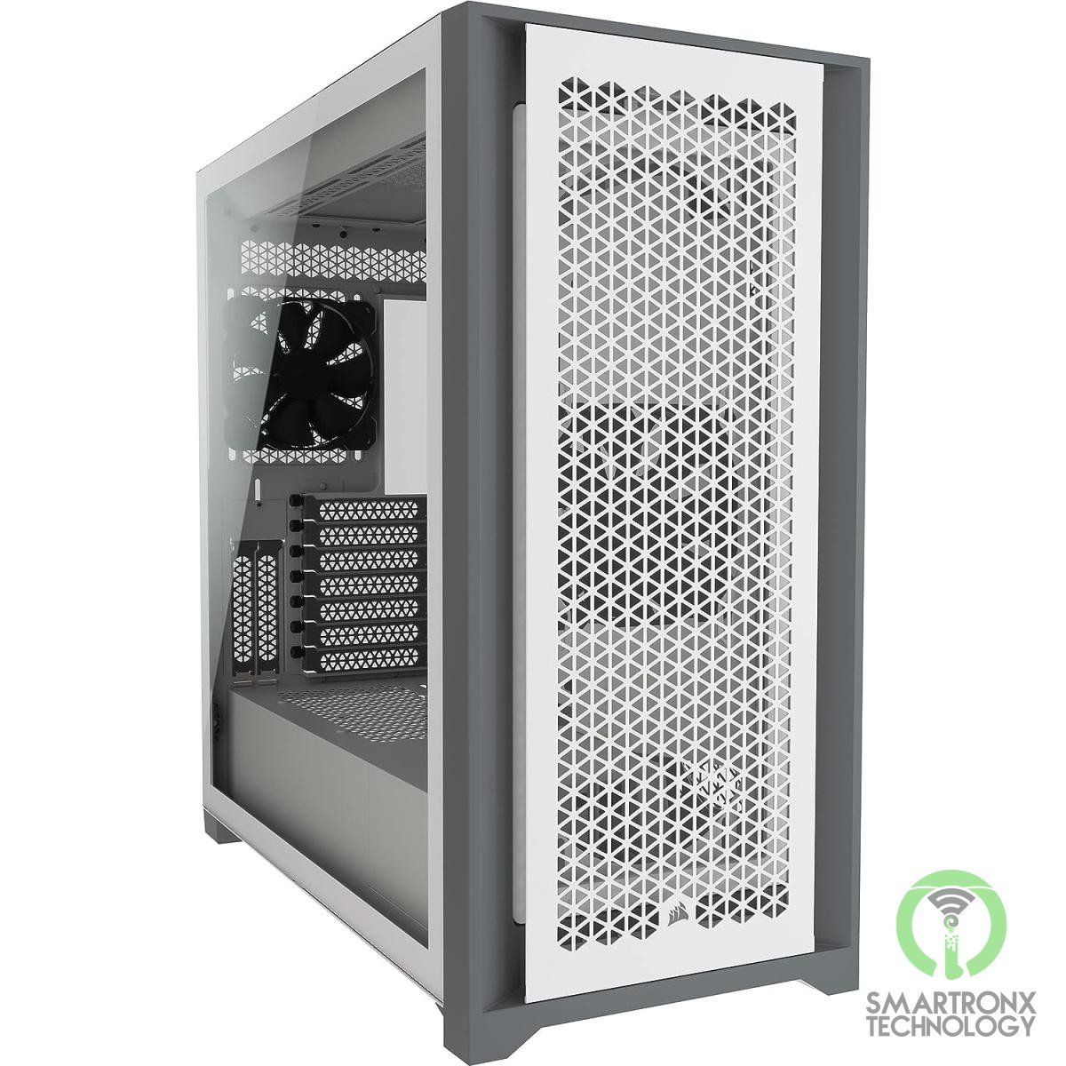 Corsair iCUE 5000D AIRFLOW Tempered Glass Mid-Tower ATX Gaming Case, High-Airflo