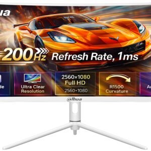 Dahua LM30-E330CW Gaming Curved Monitor, 30" WFHD VA , 200Hz Refresh Rate, 1ms (