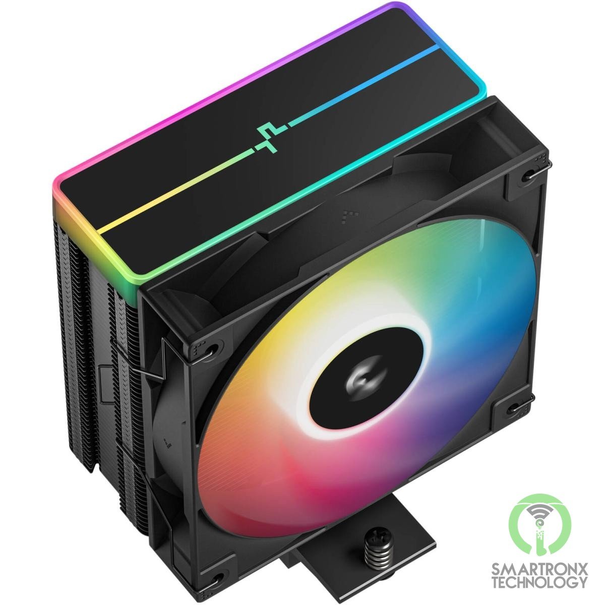 DeepCool AG400 BK ARGB V2 CPU Cooler, 2100 RPM Fan Speed, 75.89 CFM Fan Airflow,