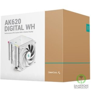 DeepCool AK620 Digital CPU Air Cooler Mighty 260w TDP 6 Copper Heat Pipes Dual-T