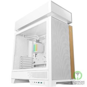 DeepCool CL6600 Computer Case, Pre-installed 360mm ARGB Liquid Cooler & 2x F