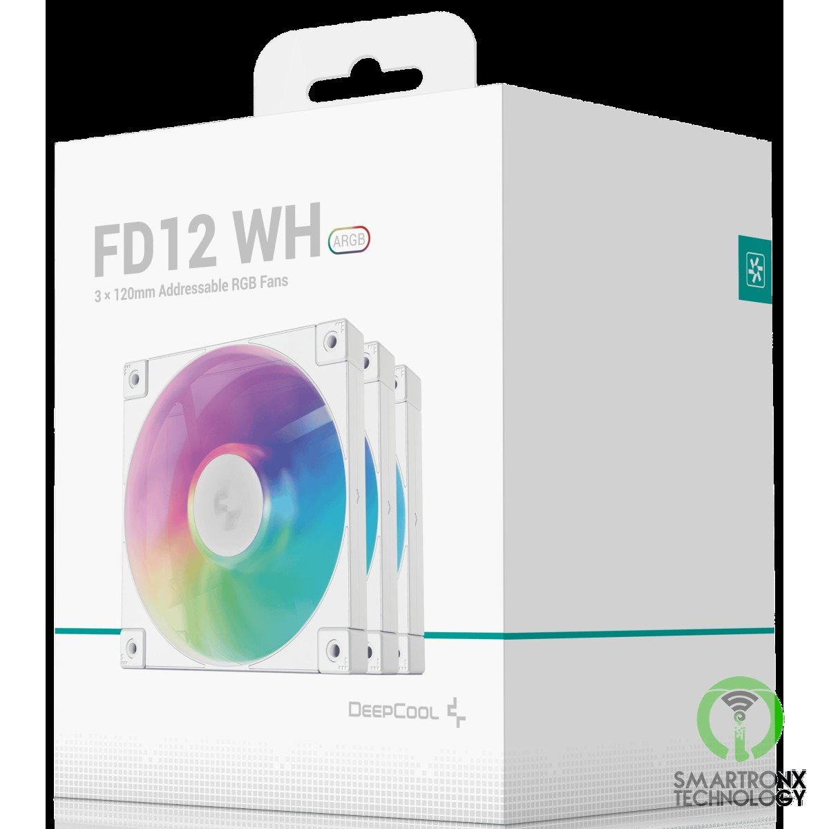 DeepCool FD12 ARGB 120mm Fan Speed: 400~2050 RPM Airflow: 63.6 CFMFan - Air Pres