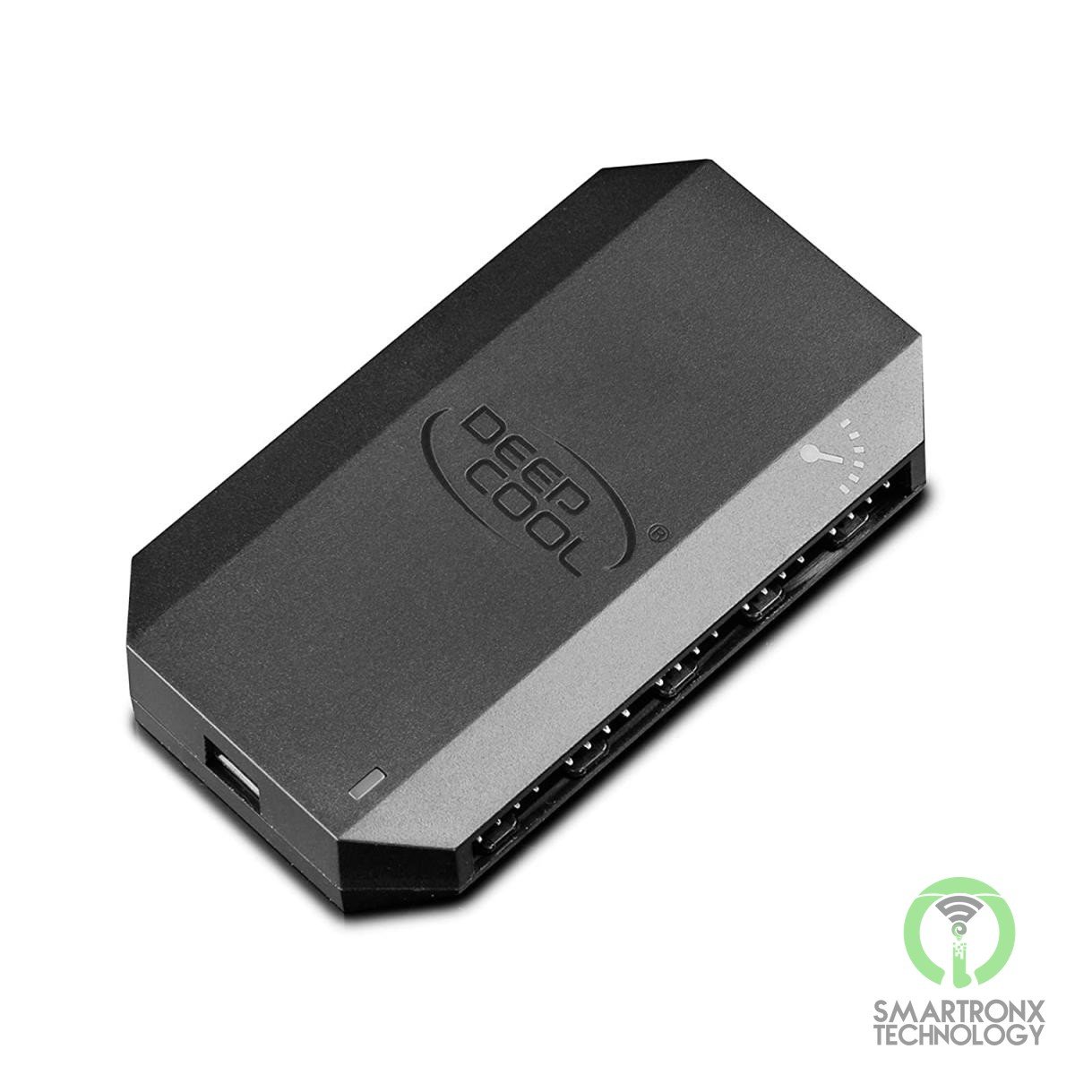 DeepCool FH10 Integrated Fan Hub Powering up to 10 Fans (3-pin Non-PWM or 4-pin