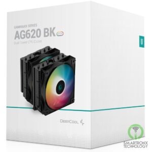 DeepCool GAMMAXX AG620 BK ARGB CPU Air Cooler Mighty 260w TDP 6pcs Copper Heat P