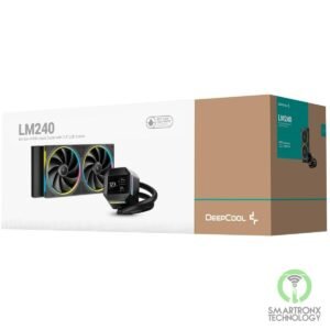 DeepCool LM240 ARGB Liquid Cooler 240mm 2.4" IPS Display Full Customized Support