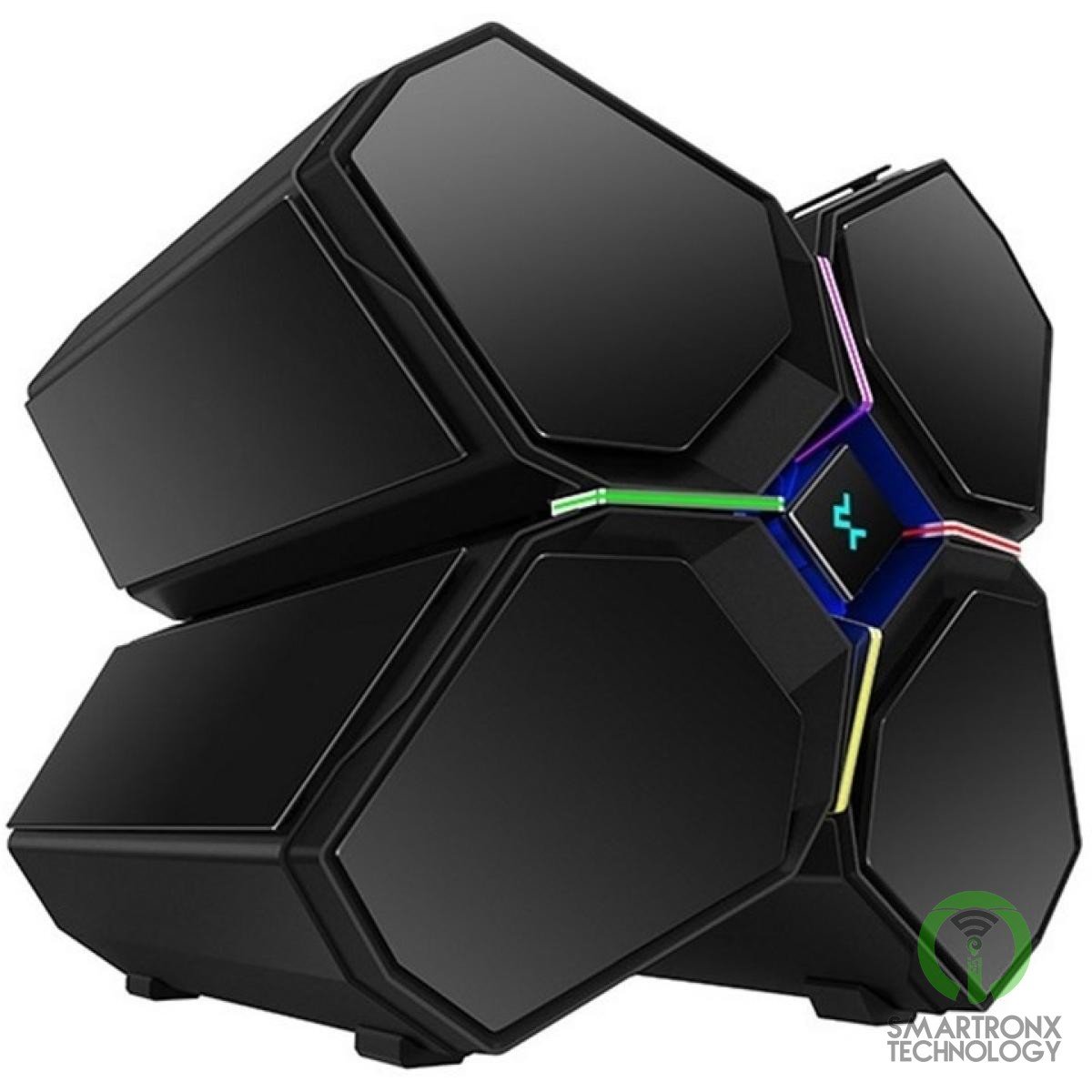 DeepCool QUADSTELLAR INFINITY ATX Aluminum Cutting-Edge Style RGB LED Strips Gam