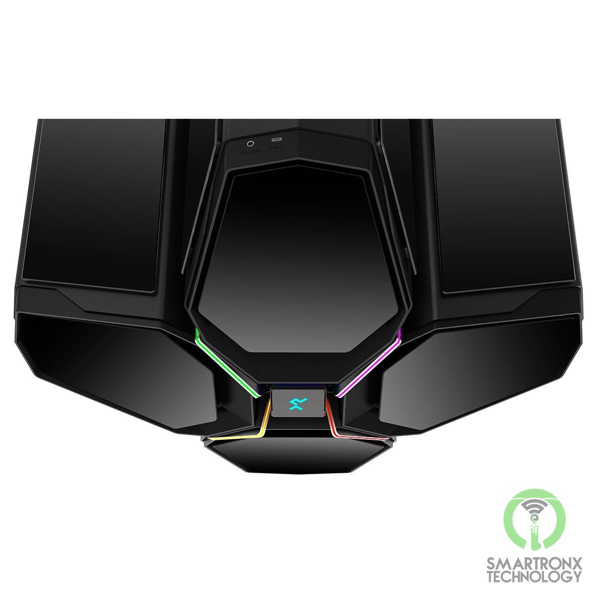 DeepCool QUADSTELLAR INFINITY ATX Aluminum Cutting-Edge Style RGB LED Strips Gam