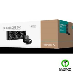 DeepCool SPARTACUS 360 LCD Liquid Cooler 360mm 6th Gen Pump 3400RPM 3.4" 640x480