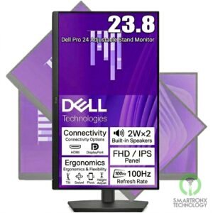 Dell Pro 24 Adjustable Monitor - E2425HSM | 23.8" FHD IPS | 100Hz Refresh Rate |