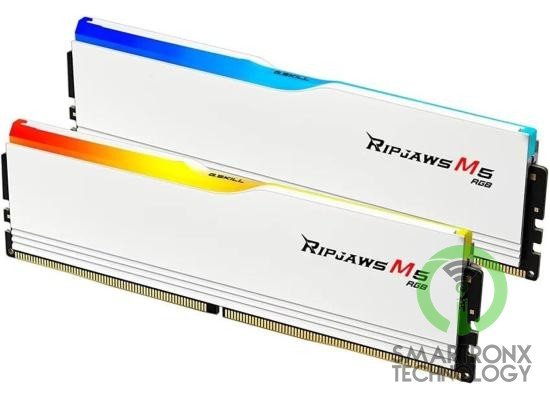 G.SKILL Ripjaws M5 RGB Series 32GB (2x16GB) DDR5 RAM 6000MT/s CL36 Memory Kit -