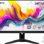 GIGABYTE 28" 4K UHD (3840 x 2160) Flat Gaming Monitor, SS IPS, 144Hz,1ms GTG, 12
