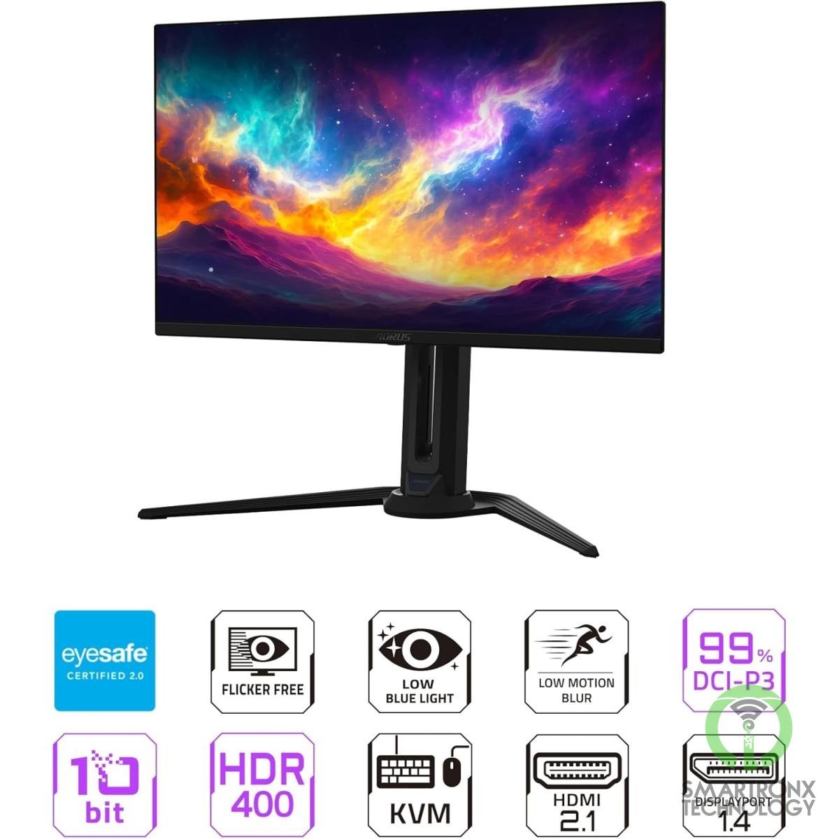 GIGABYTE AORUS FO27Q3 27" 2K QHD (2560 x 1440) Flat Gaming Monitor, QD-OLED, 360
