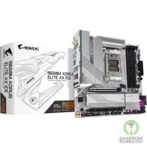 GIGABYTE B650M AORUS ELITE AX ICE (Wi-Fi 6E) AMD RYZEN 7000 Series AM5/DDR5/PCIe