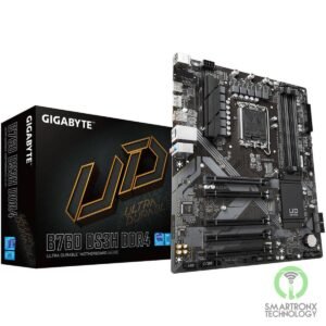 GIGABYTE B760 DS3H DDR4 LGA1700 ATX Motherboard, Intel B760 Chipset, 4 x DDR4 DI