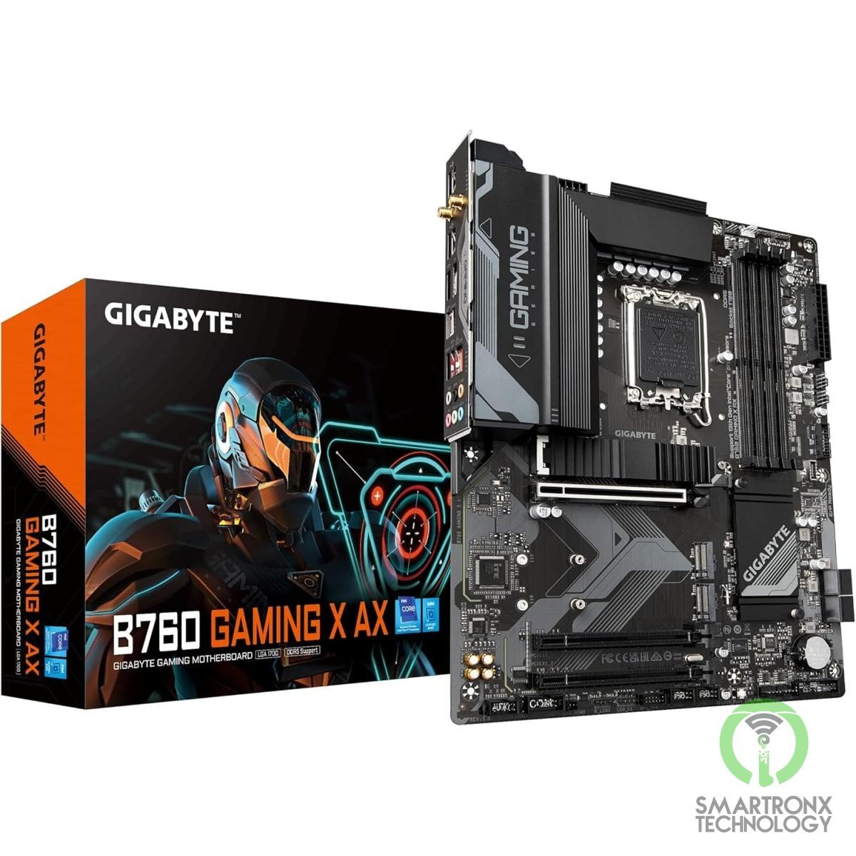 Gigabyte B760 Gaming X AX Rev1.0 LGA 1700 ATX Motherboard, Intel B760 Chipset, 4
