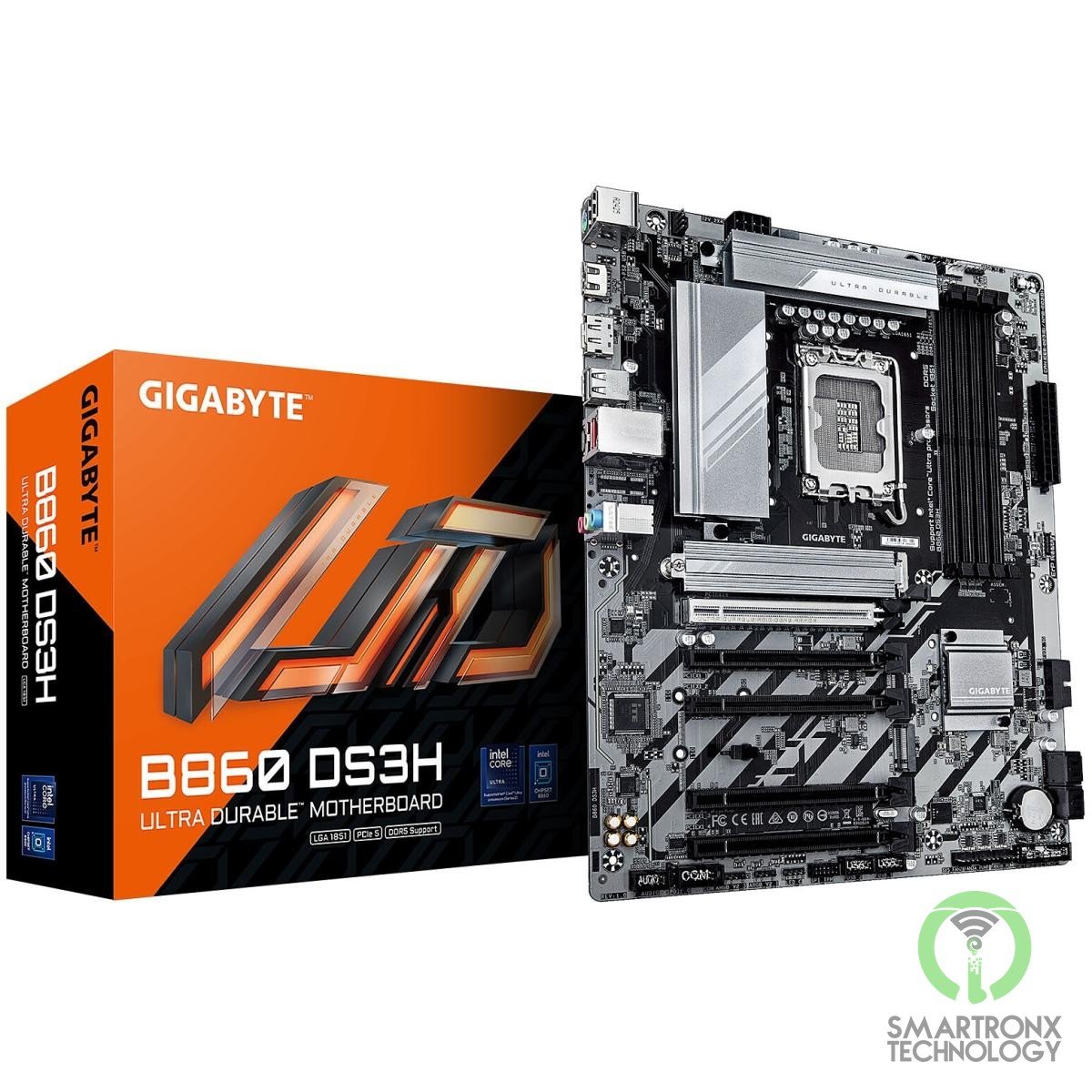 GIGABYTE B860 DS3H Intel Core Ultra (Series 2), LGA 1851/DDR5/PCIe 5.0/2xM.2 - A