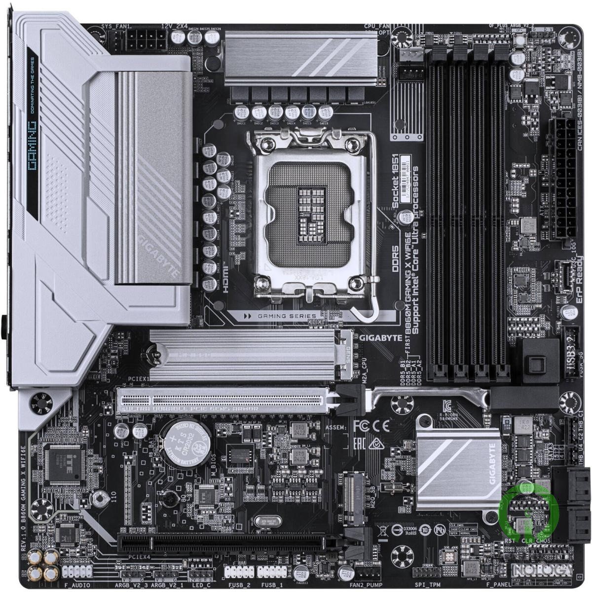GIGABYTE B860M Gaming X WIFI6E LGA 1851 M-ATX Motherboard, Intel B860 Chipset, 4