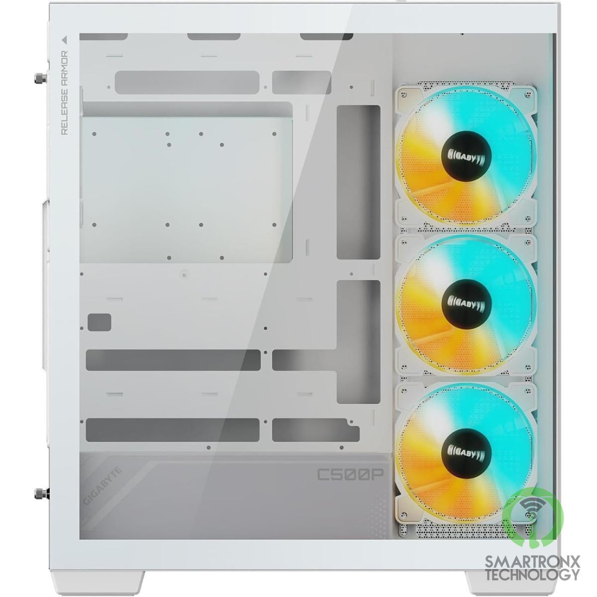 GIGABYTE C500 ATX Computer Case, 410MM/BL ST ATX GPU, Mid Tower Form Factor, RGB