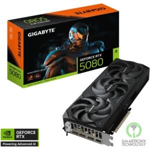 GIGABYTE GeForce RTX 5080 WINDFORCE OC SFF 16GB GDDR7 256-Bit Memory, 2670 MHz C