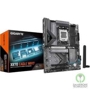 GIGABYTE X870 EAGLE WIFI 7 AMD Socket AM5, Dual Channel DDR5, AMD X870 Chipset,