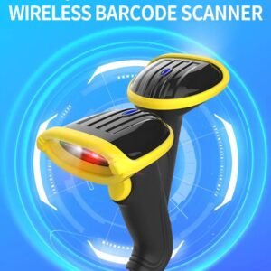 GTCODESTAR X-378D - Dual Interface Wireless 2D QR Code Scanner Gun, Portable, Ru