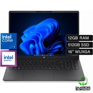 HP 200 G2i 16-inch Notebook PC Core 7 150U 12GB 512GB WUXGA Budget-Friendly Busi