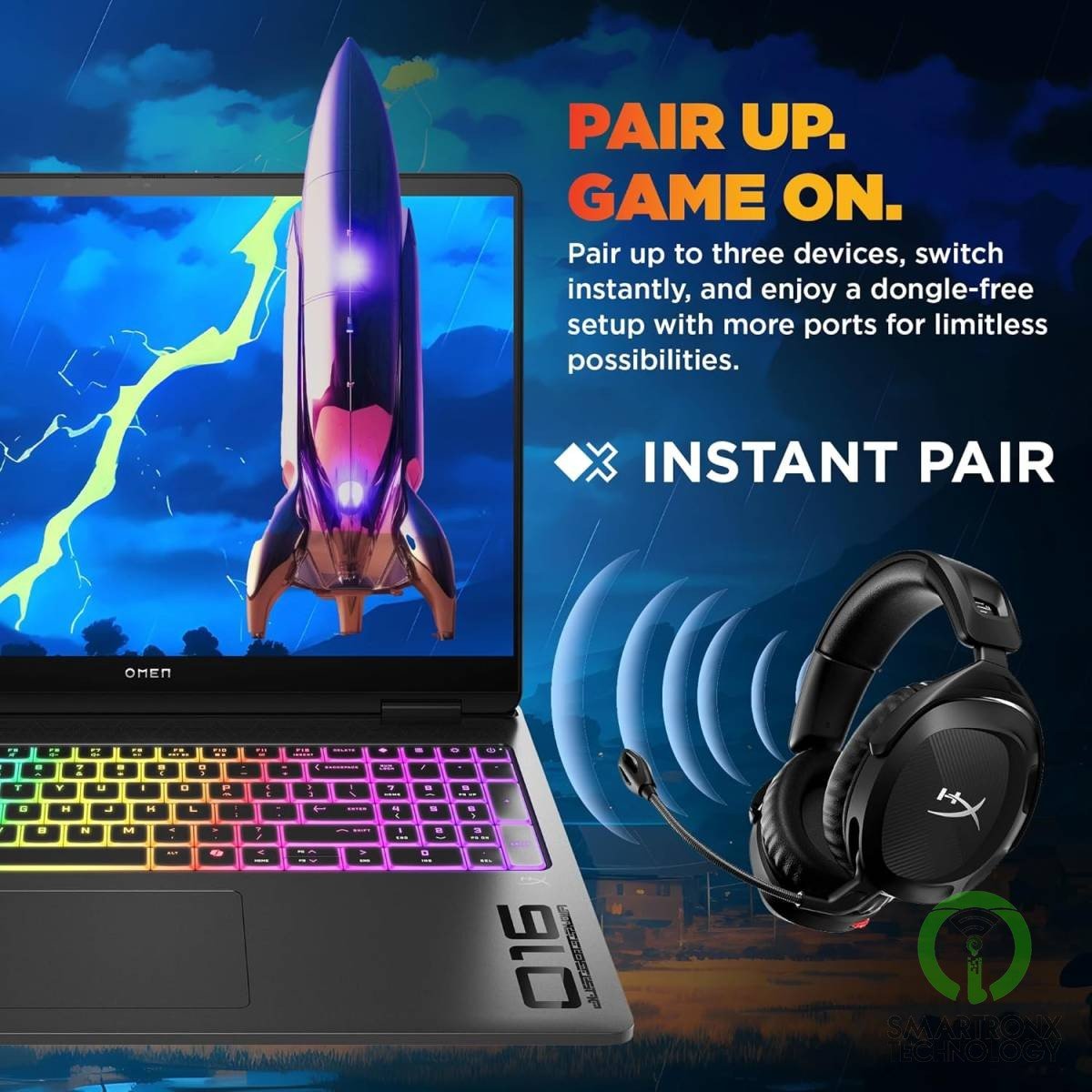 HP OMEN MAX Gaming Laptop 16-am0032ne, Intel® Core™ i7 14650HX, NVIDIA® GeForce