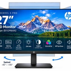 HP Pro 327pe (2025) 27" IPS Full HD 100Hz Professional Stand Monitor Extensive C