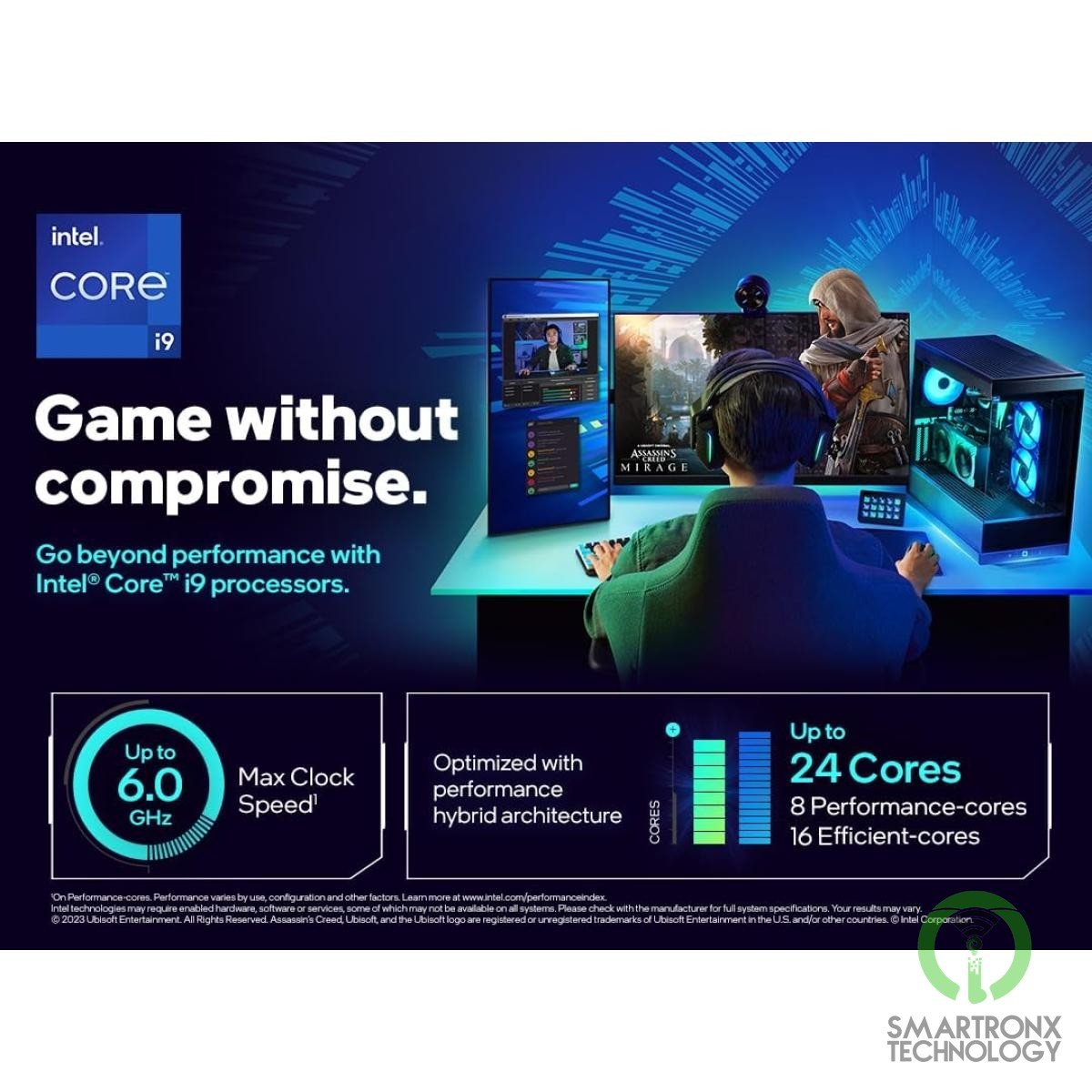 Intel NEW 14Gen Core i9-14900K 24-Cores up to 6.0 GHz L2+L3 68MB Cache w/ Integr