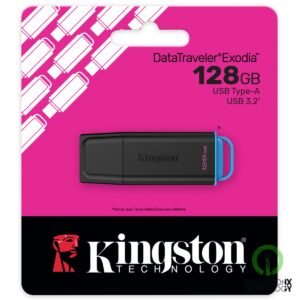 Kingston DataTraveler Exodia G2 – 128GB USB 3.2 Gen 1 Flash Drive, USB‑A Connect