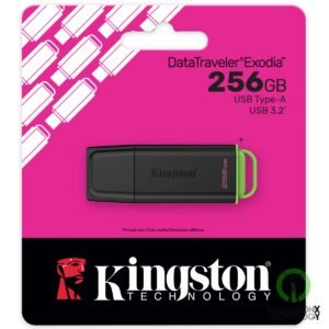 Kingston DataTraveler Exodia G2 – 256GB USB 3.2 Gen 1 Flash Drive, USB‑A Connect