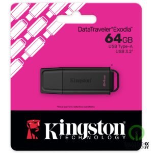 Kingston DataTraveler Exodia G2 – 64GB USB 3.2 Gen 1 Flash Drive, USB‑A Connecto
