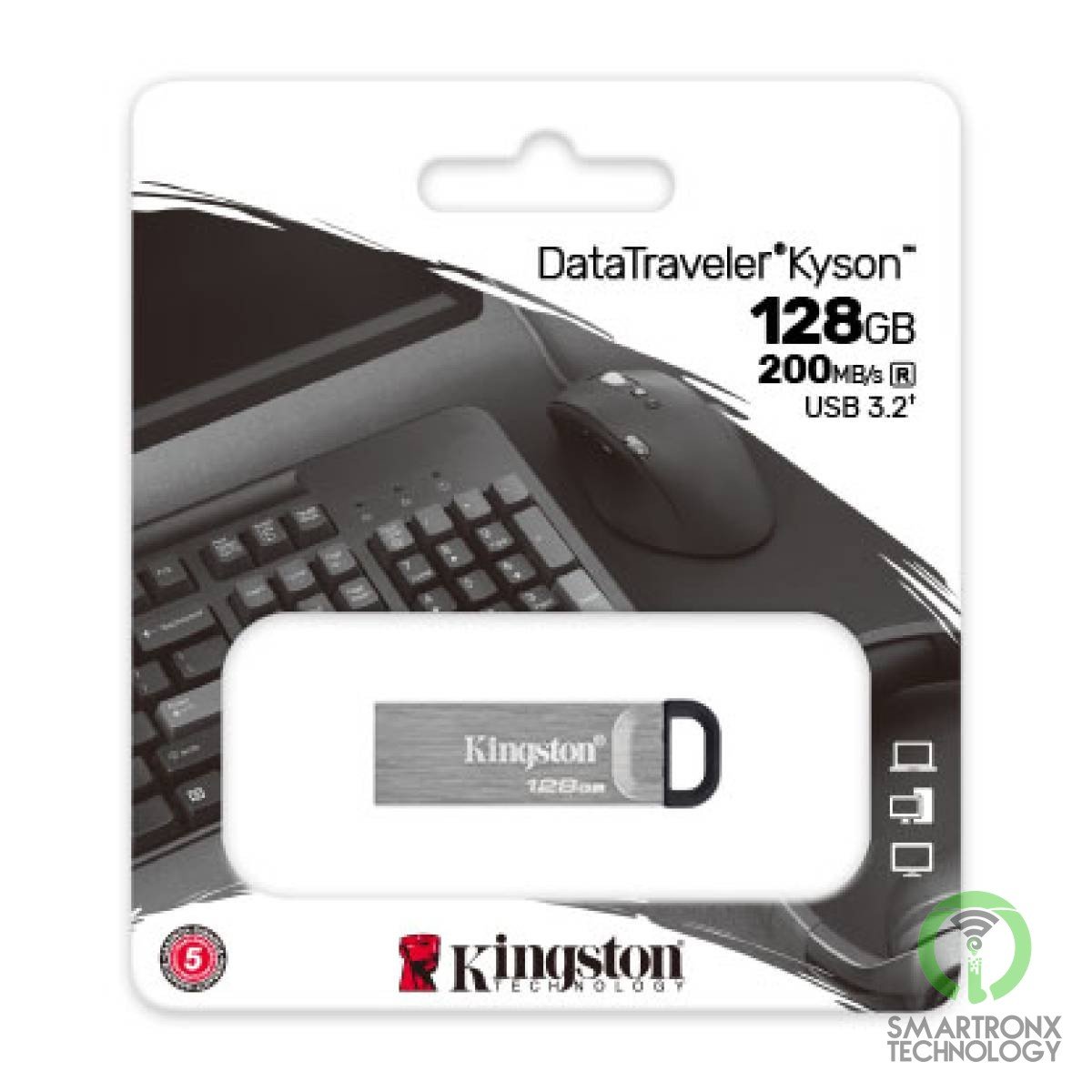 Kingston Flash 128GB DataTraveler Kyson - USB 3.2