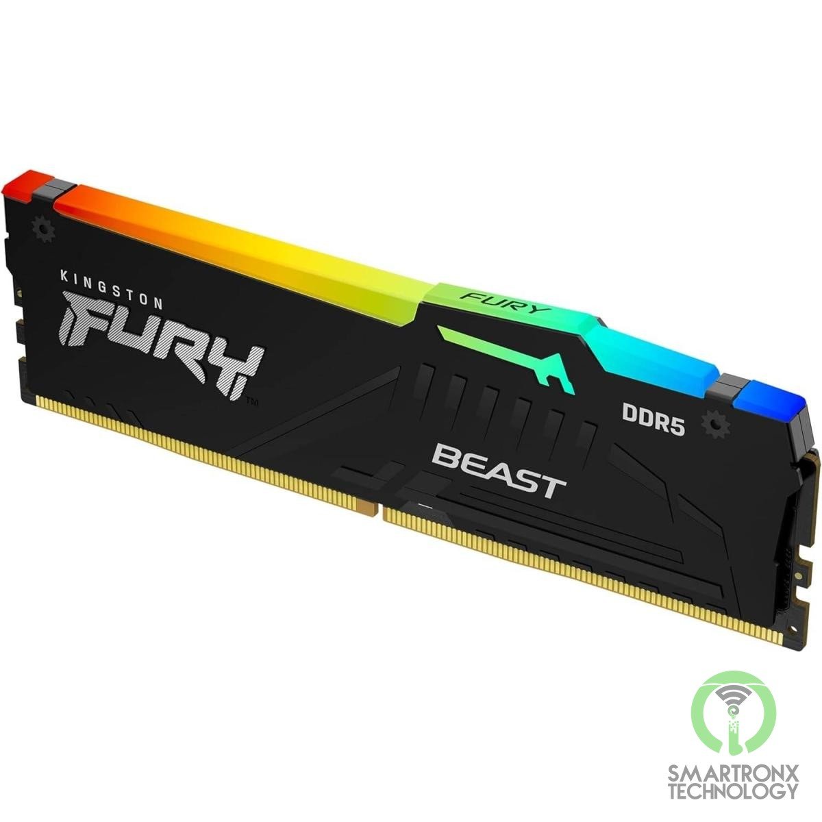 Kingston FURY Beast RGB 8GB (1 x 8GB) 5600MHz DDR5 Desktop Memory Infrared Sync