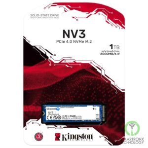 Kingston NV3 1TB M.2 2280 NVMe SSD | PCIe 4.0 Gen 4x4 | Up to 6000 MB/s
