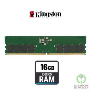Kingston Ram 16GB DDR5 5600MT/s Value Ram Non-ECC Unbuffered DIMM CL46 1Rx8 1.1V