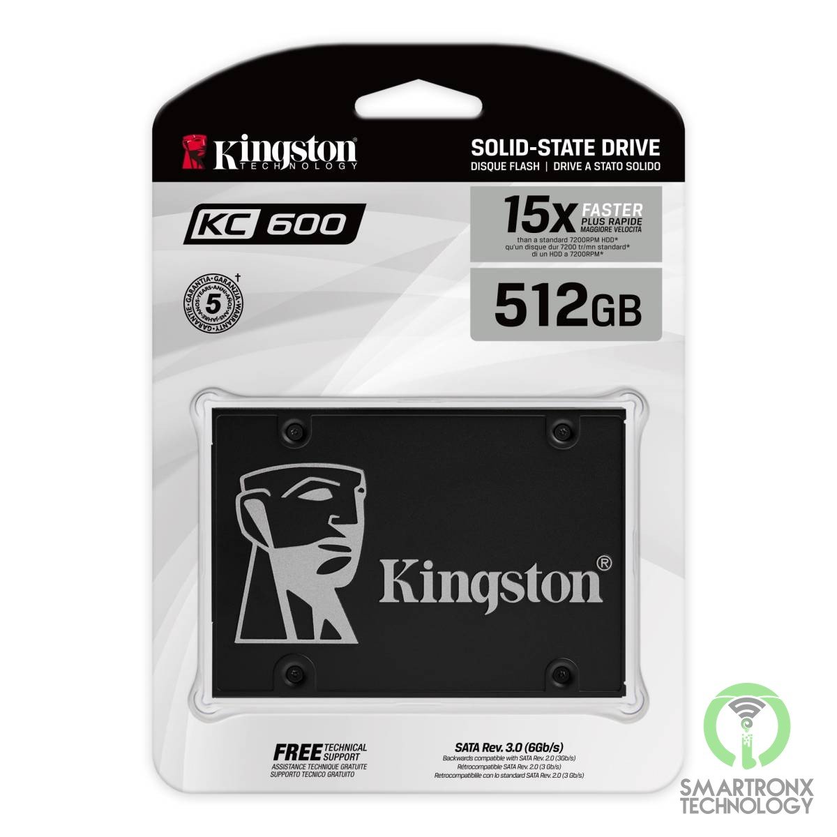 Kingston SSD KC600 512GB