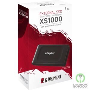 Kingston XS1000 1TB High Performance Pocket-Sized External SSD USB C w/ USB-C to
