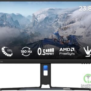 Lenovo Legion R24e - 23.8″ FHD IPS Gaming Monitor, 180Hz VRR, 0.5ms Response, 99