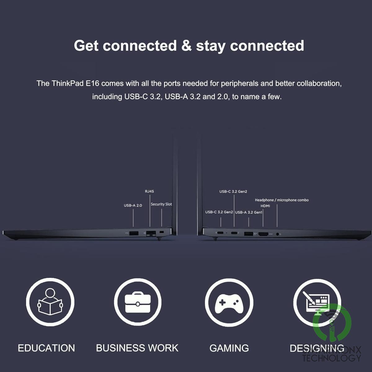 Lenovo NEW ThinkPad Edge E16 Gen 3 (2025) AMD Ryzen™ 7 250 AMD Ryzen™ AI High-Pe