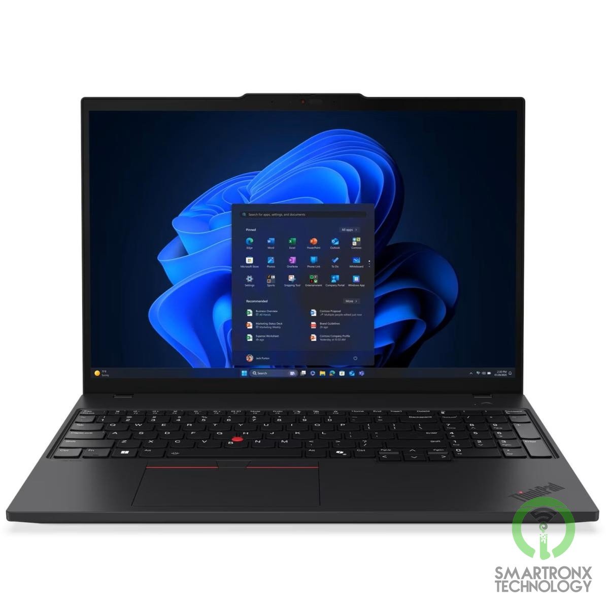 Lenovo ThinkPad T16 Gen 4 (Intel) Black Laptop, 16" WUXGA (1920x1200) IPS, Ultra