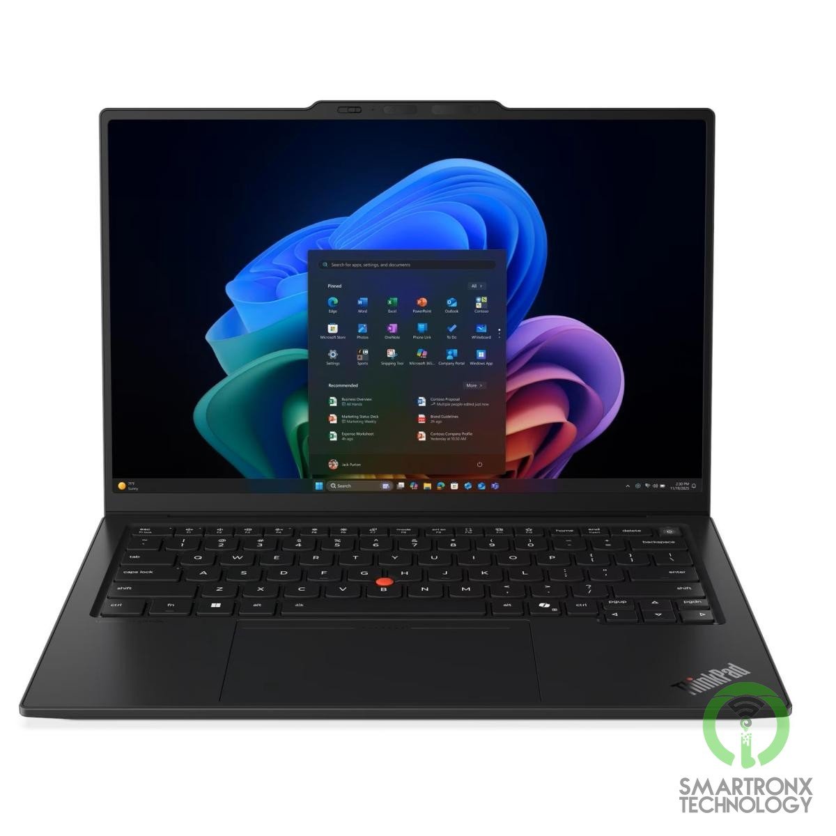 Lenovo ThinkPad X1 Carbon Gen 14 Aura Edition Black Laptop, 14" WUXGA (1920x1200